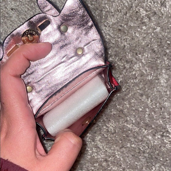 NEW Pink Mini Birkin Handbag Keychain - Picture 4 of 5